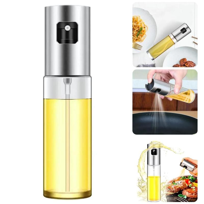 Borrifador De Azeite E Óleos Vidro Spray Pulverizador Gourmet Porta Óleo Azeite Vinagre